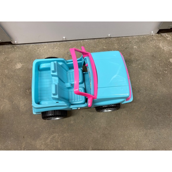 VTG 1994 Barbie Blue Convertible‎ Off Road Toy Car 4x4 Kids Play Vehicle - Picture 3 of 7